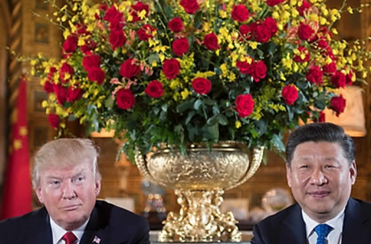 Trump says it makes no sense to start trade war with China when Beijing trying to help with NK