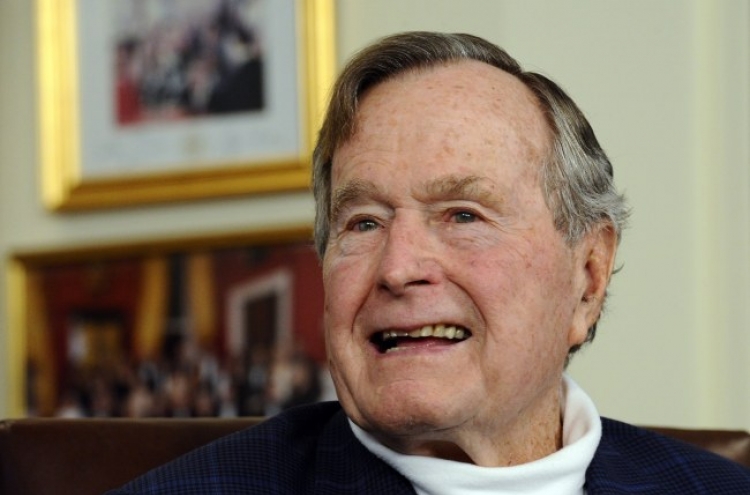 George H.W. Bush hospitalized again