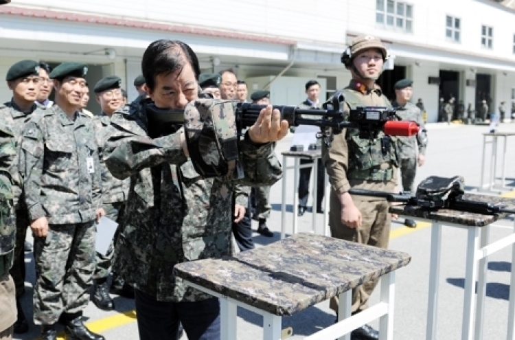 Defense chief urges more real combat training