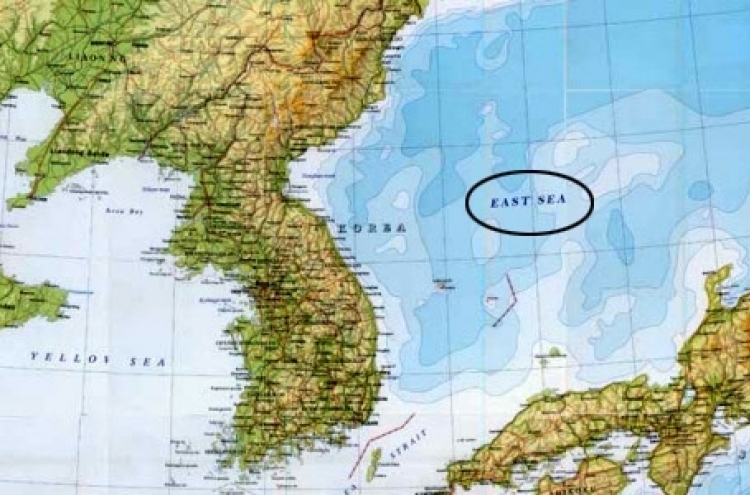 Seoul, Tokyo to face off over East Sea name
