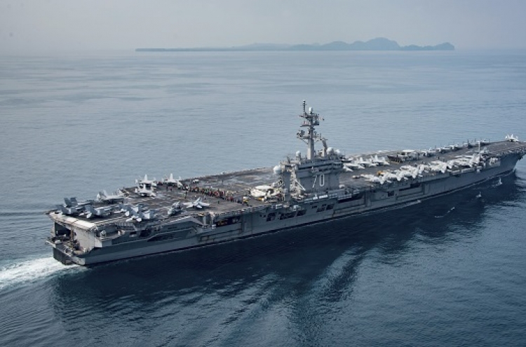Korea preps for joint exercise with USS Carl Vinson