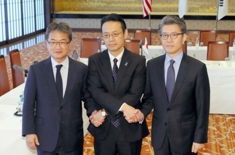 Nuke envoys from Korea, US, Japan meet to coordinate ways to reign in North
