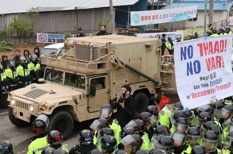 US moves to deploy key parts of THAAD