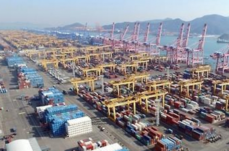 Korea's seaport cargo up 3.8% in Q1