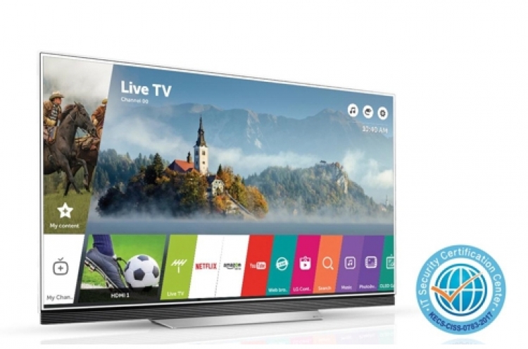 LG's webOS smart TV gets highest security level