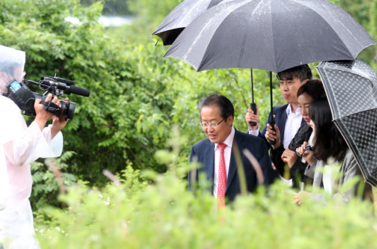 홍준표, 선거결과 낙관...‘다음까지 갈 시간 없어’