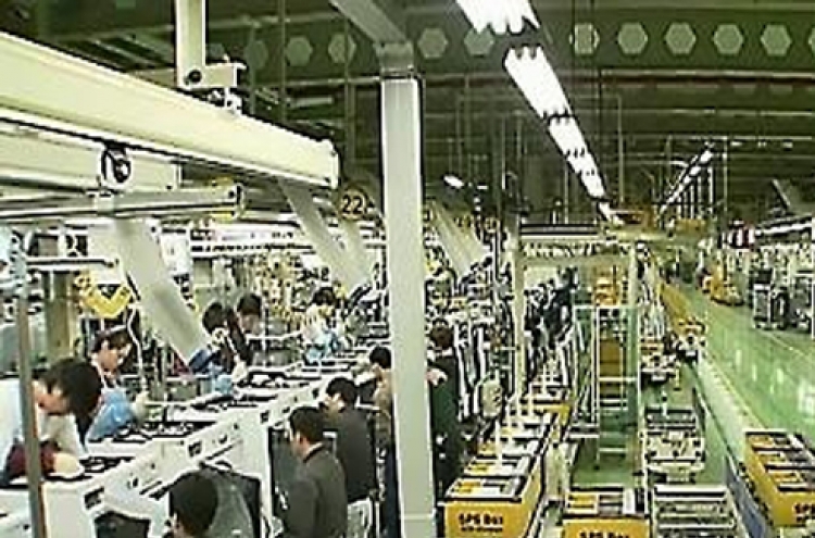 Korea's manufacturing domestic supply hit record high in Q1