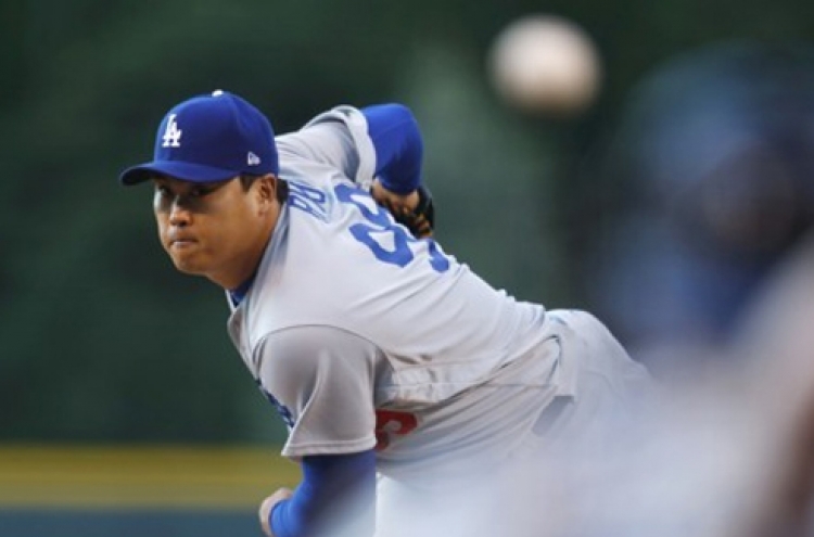 Dodgers' Ryu Hyun-jin rocked by Rockies in return from DL