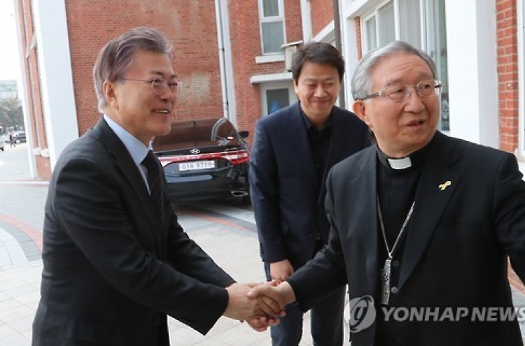 Korean President Moon names special envoy to Vatican