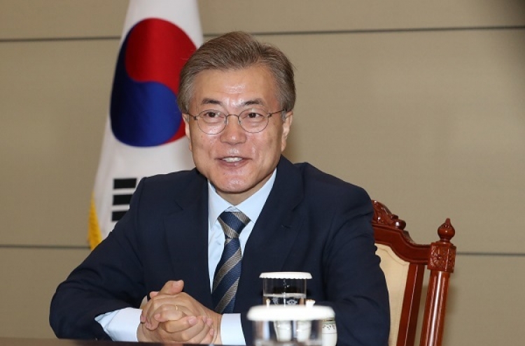 Moon vows to build stronger maritime nation