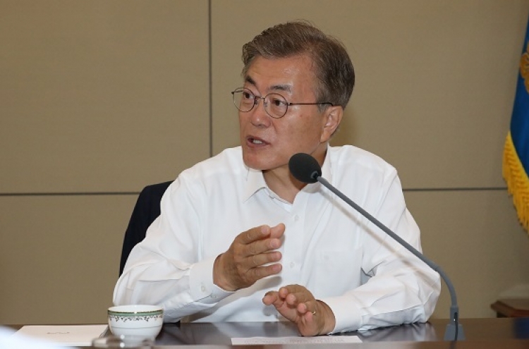 Moon revs up push to get extra budget for job creation