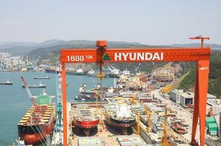 Hyundai Heavy’s January-May period ship orders increase by 400%