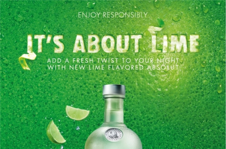 Absolut Vodka to release new lime flavor