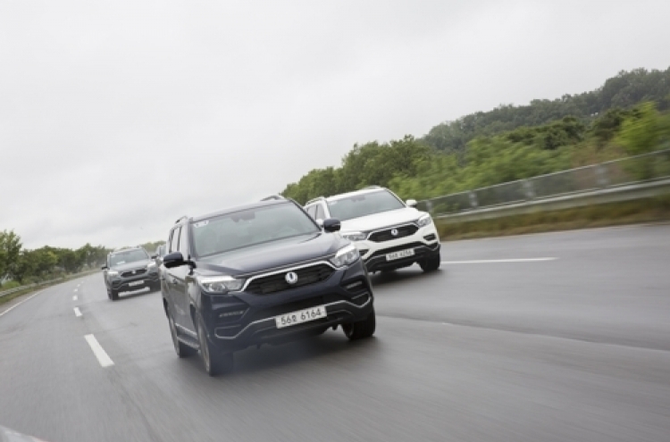 Solid driving characteristics, comfort key attributes of SsangYong's new G4 Rexton SUV