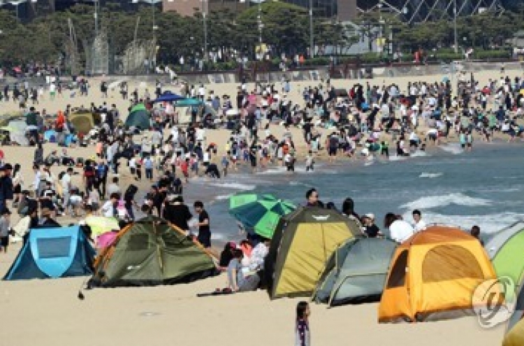 Korea's import of camping products jumps nearly 20%