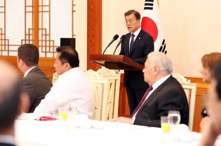 Parliamentary speaker calls for dialogue with N. Korea in parallel with sanctions