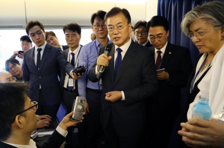 Moon suggests ‘action for action’ in engaging NK