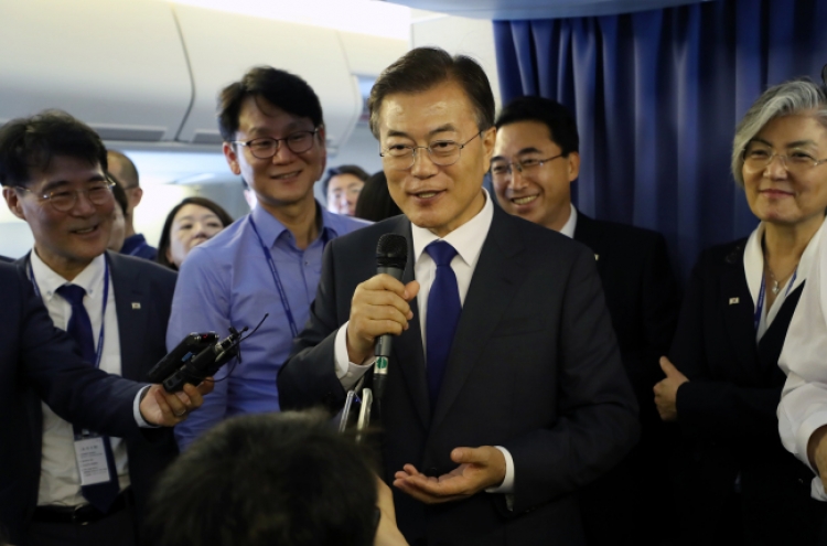 Korea-US FTA ‘well balanced,’ but economic talks possible: Moon