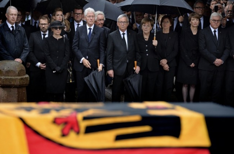 [Newsmaker] Europe pays tribute to Kohl, ‘giant’ of postwar era