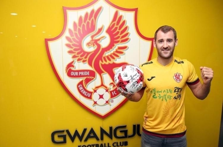 Football club Gwangju sign league's 1st Northern Irishman