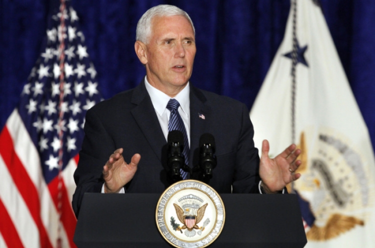 No negotiation until NK abandons nukes: Pence