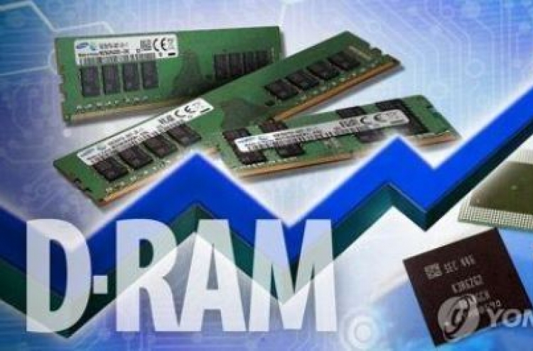 Sales of DRAM, NAND flash memory to hit record high in 2017