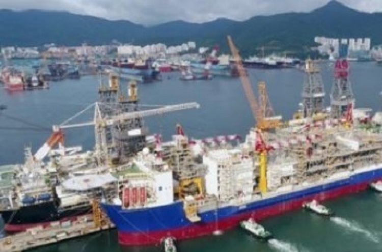 Daewoo Shipbuilding delivers FPSO