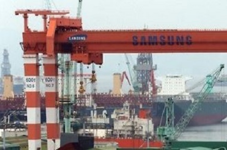 Samsung Heavy swings to black in Q2 on cost-saving measures