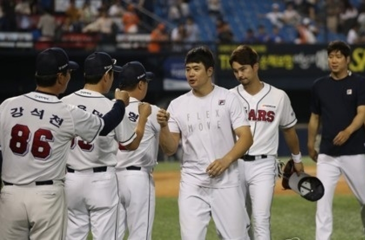 Doosan Bears roaring up KBO standings in 2nd half