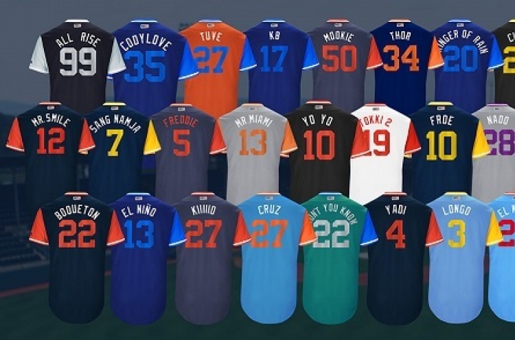 Players to take field with nicknames for first MLB 'Players Weekend