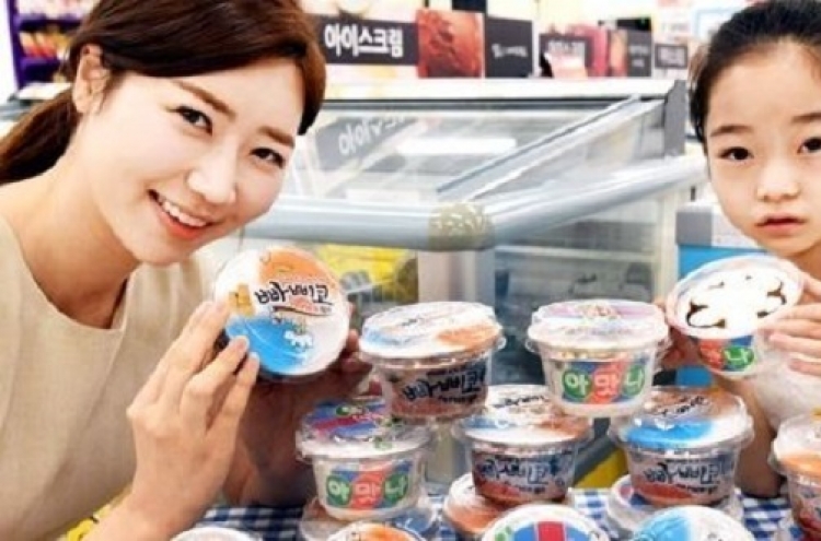Sales of ice cream on decline in Korea