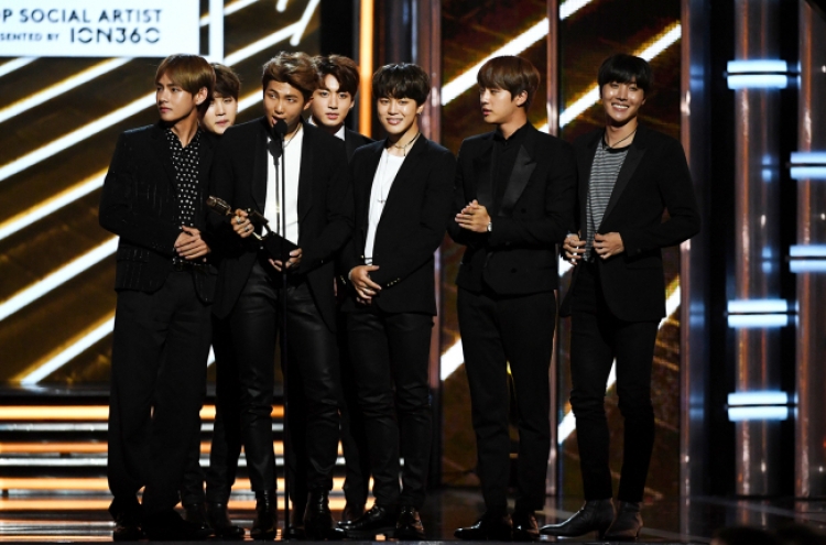 BTS nabs best int’l artist at Teen Choice Awards