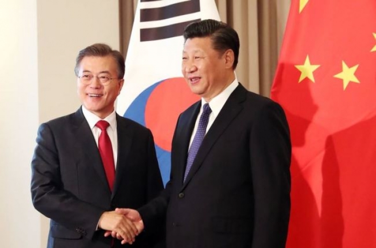 Leaders of Korea, China exchange congratulatory messages to mark 25th anniv. of diplomatic relations