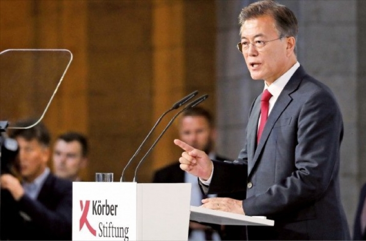 Moon calls for patience in dealing with N. Korea