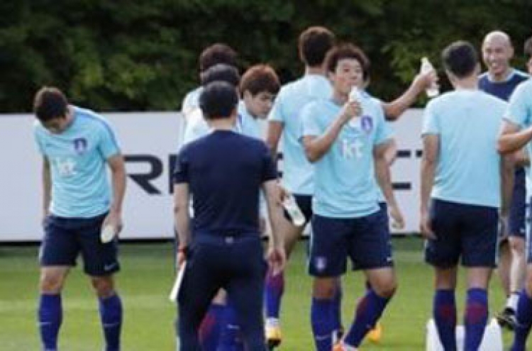 Korea natl. football team set to train with full squad