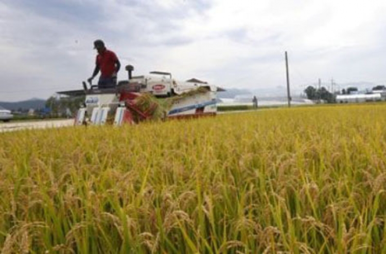 Korea to give rice aid to developing nations