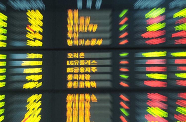 Seoul shares down for 5th day on US losses, geopolitical tension