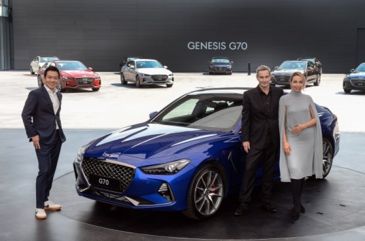 Genesis G70 sedan to rival premium European brands