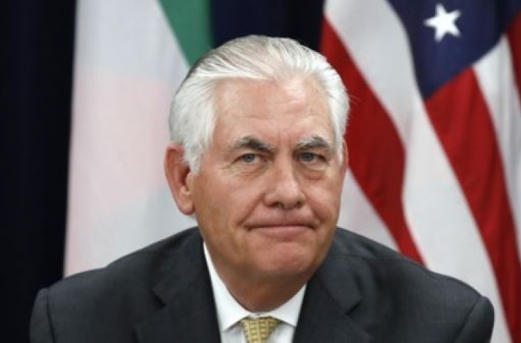 Tillerson: US seeks peaceful solution to NK issue