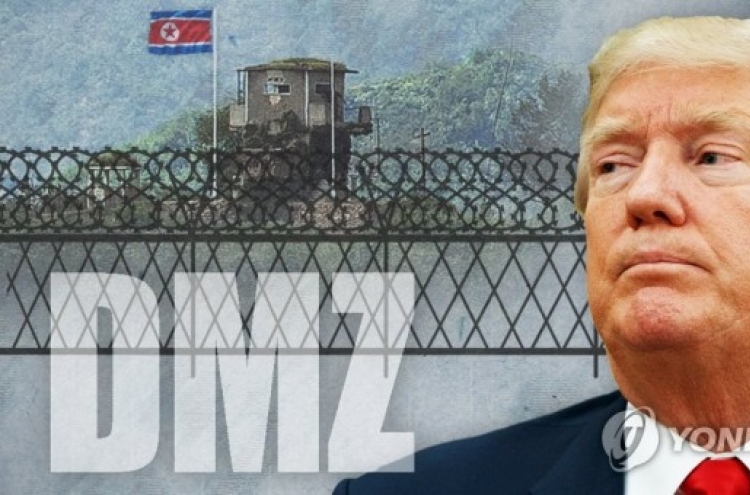 트럼프, DMZ 방문할지에 "말 안한다…놀라게 될 것"