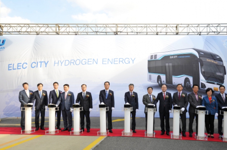 [Photo News] Hyundai's next-Generation buses