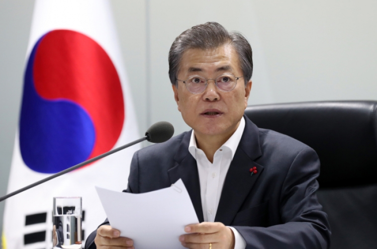 Moon vows strong measures against NK missile launch