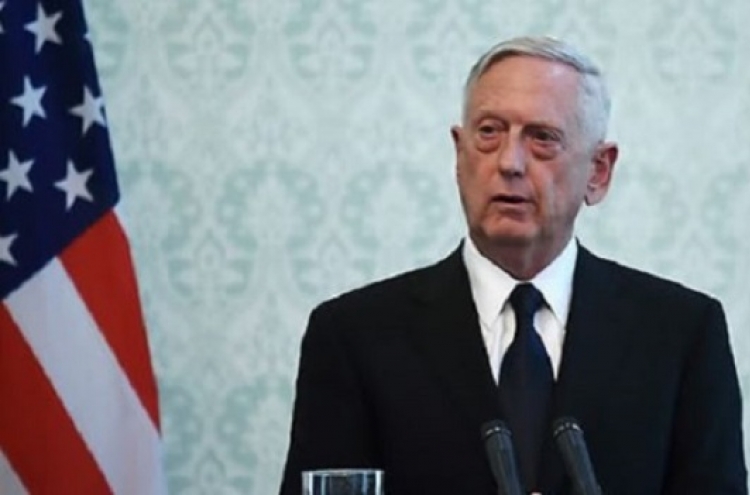 Mattis vows to continue diplomatic efforts on N. Korea