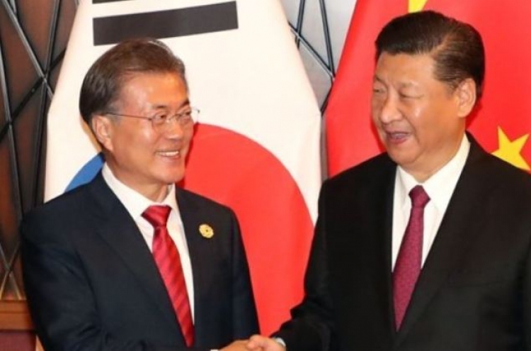 N. Korea condemns Moon's trip to China