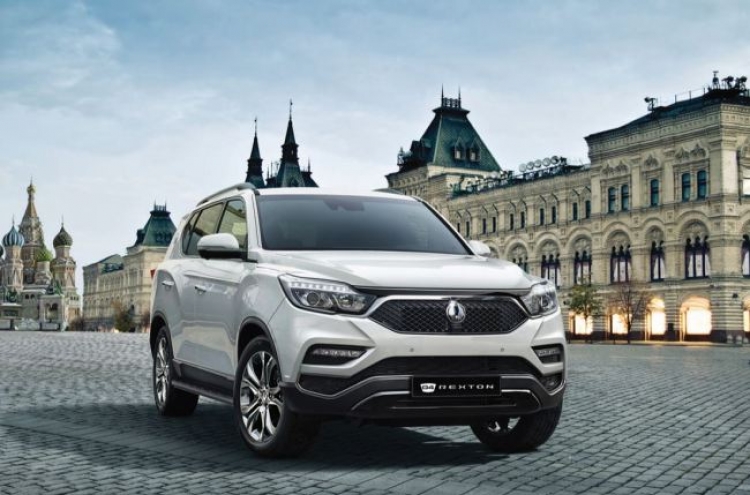 G4 Rexton takes lead in large SUV market