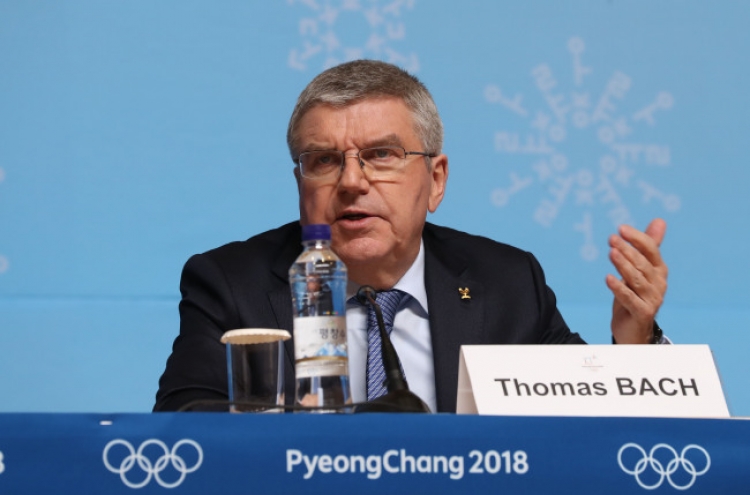 [PyeongChang 2018] IOC chief hails PyeongChang preparation, regrets lifting of doping bans on Russians