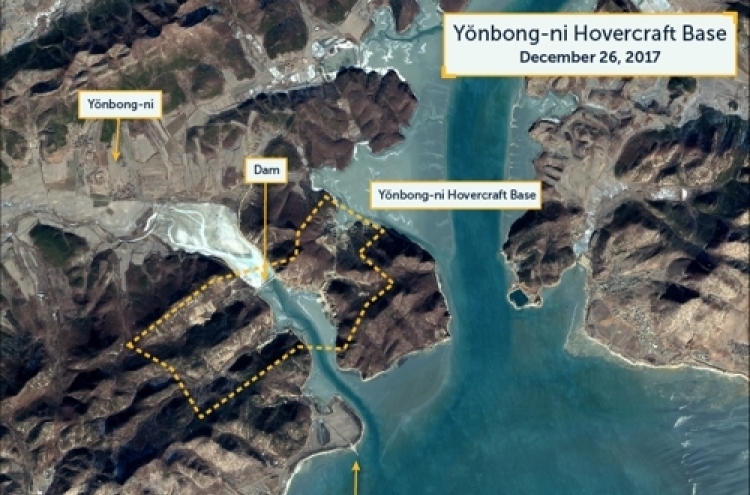 N. Korea on track to complete new hovercraft base: US expert