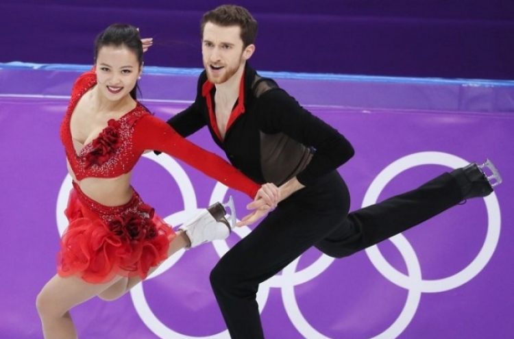 [PyeongChang 2018] Korea's ice dance team places 16th in short dance