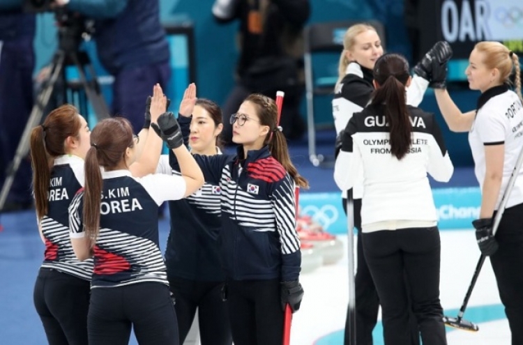 [PyeongChang 2018] Korean women's curling team clinches 1st place in round robin