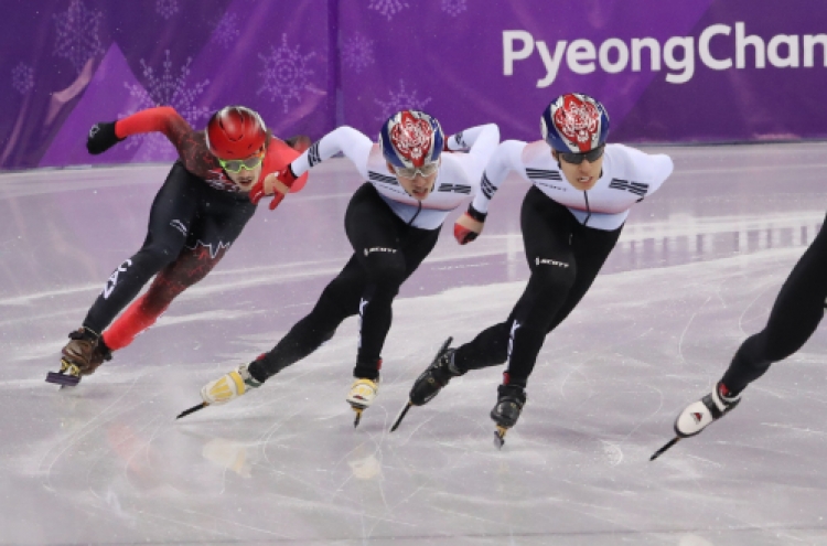 [PyeongChang 2018] S. Korea's Hwang Dae-heon wins silver, Lim Hyo-jun wins bronze in men's 500m short track